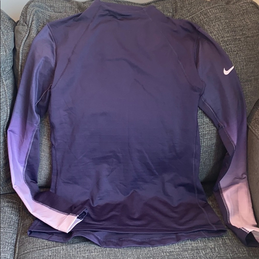 NIKE Pro Hyperwarm Turtleneck Jacket - Picture 1 of 5